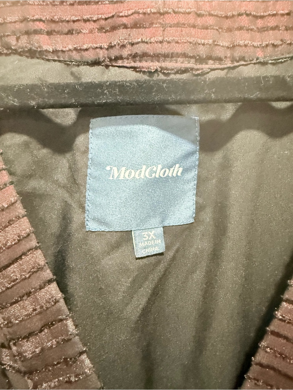 ModCloth Black Metallic Pleated Maxi Dress 3X - Picture 2 of 9